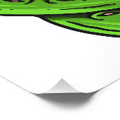Green Tentacles Poster (Ecke)