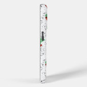 Green Terracotta Cactus Pots Spritzer Monogram Case-Mate iPhone Hülle (Rückseite / Rechts)