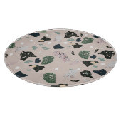 Green Terrazzo Muster Schneidebrett (Ecke)