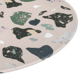 Green Terrazzo Muster Schneidebrett (Ecke)