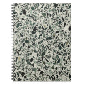 Green Terrazzo Notizblock (Vorderseite)