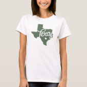 Green Texas Heart T-Shirt (Vorderseite)