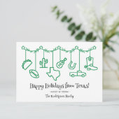 Green Texas Holiday Hanging Icons (Stehend Vorderseite)