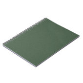 Green Texture 6.5" x 8.75" Classic Notebook Notizblock (Linke Seite)