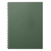 Green Texture 6.5" x 8.75" Classic Notebook Notizblock (Vorderseite)