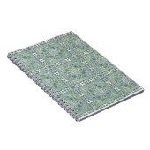 Green Texture Spiral Notebook Notizblock (Rechte Seite)