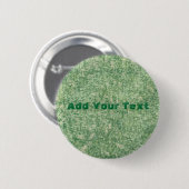 Green Textured Background von Shirley Taylor Button (Vorne & Hinten)