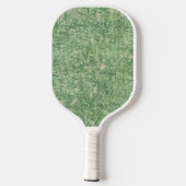 Green Textured Background von Shirley Taylor Pickleball Schläger (Rückseite)