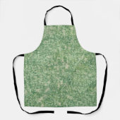 Green Textured Background von Shirley Taylor Schürze (Vorderseite)