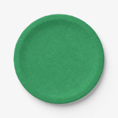 Green textured surface with  swirling pattern pappteller (Vorderseite)