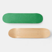 Green textured surface with  swirling pattern skateboard (Horizontal)