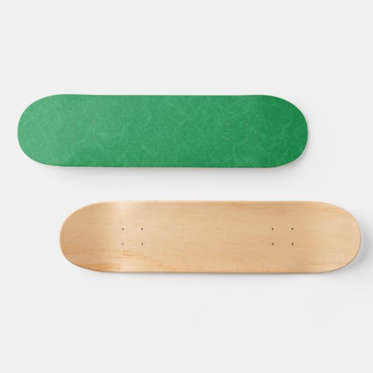 Green textured surface with  swirling pattern skateboard (Horizontal)