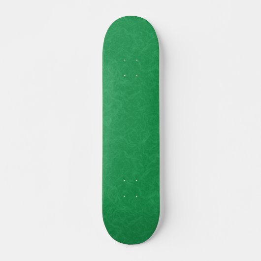 Green textured surface with  swirling pattern skateboard (Vorne)