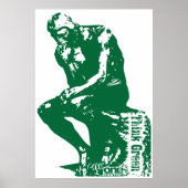 Green Thinker Poster (Vorne)