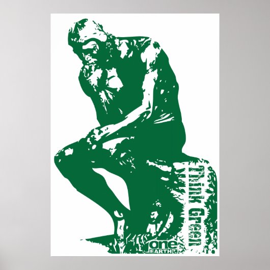 Green Thinker Poster (Vorne)