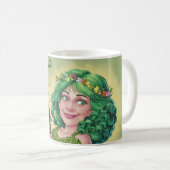 GREEN THUMB GODDESS KAFFEETASSE (VorderseiteRechts)