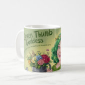 GREEN THUMB GODDESS KAFFEETASSE (Vorderseite Links)