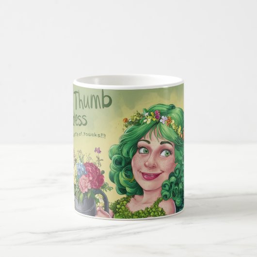 GREEN THUMB GODDESS KAFFEETASSE (Mittel)