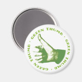 Green Thumb Magnet (Vorderseite/Rückseite)