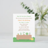 Green Thumbs Planter Box Kindergeburtstag Party Einladung (Stehend Vorderseite)