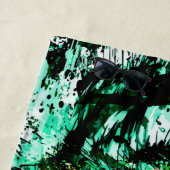 Green Tiger Head | Tiger Zeichnend Strandtuch (Beispiel)