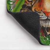 Green Tiger Mousepad | Naturejung Tiger (Ecke)