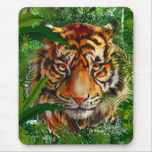 Green Tiger Mousepad | Naturejung Tiger (Vorne)