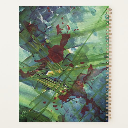 Green Tiger Planner Planer (Rückseite)