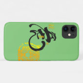 Green Tiger Symbol Chinoiserie Chic Case-Mate iPhone Hülle (Rückseite (Horizontal))
