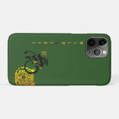 Green Tiger Wild & Free Chinoiserie Chic Case-Mate iPhone Hülle (Rückseite (Horizontal))