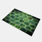 Green Tiles Doormat Fußmatte (Schrägansicht)