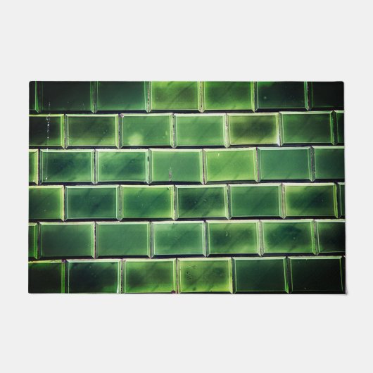 Green Tiles Doormat Fußmatte (Vorderseite)