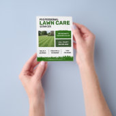 Green Tiles - Lawn Care Services Flyer (Gruppe)