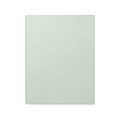 Green Tint 11"x8.5" Notepad mit sauberem, modernem Notizblock (Rotiert)