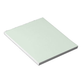 Green Tint 5.5 x 6 Notepad mit sauberem, modernem Notizblock