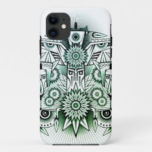 Green Tint für Tribal Design Case-Mate iPhone Hülle