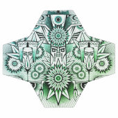 Green Tint für Tribal Design Fußball (Flach)
