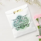 Green Tint für Tribal Design Geschenktütchen (Versiegelt)