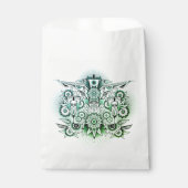 Green Tint für Tribal Design Geschenktütchen (Vorderseite)