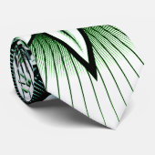 Green Tint für Tribal Design Krawatte (Gerollt)
