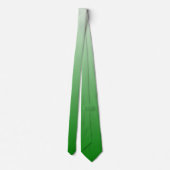 Green Tint Gradient Men's Neck Tie Krawatte (Rückseite)