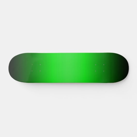 Green to Black Gradient Skateboard (Horizontal)
