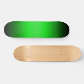 Green to Black Gradient Skateboard (Horizontal)