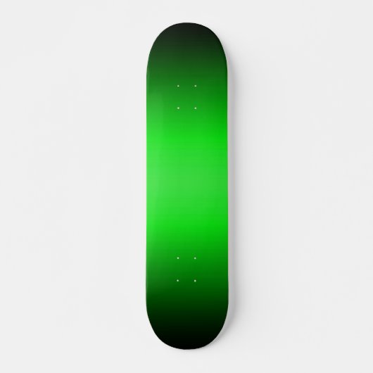 Green to Black Gradient Skateboard (Vorne)