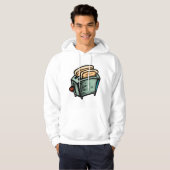 Green Toaster Mens Hoodie (Vorne ganz)