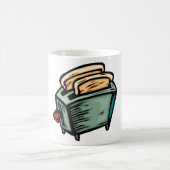 Green Toaster Tasse (Mittel)