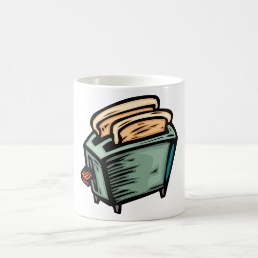 Green Toaster Tasse (Mittel)