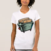 Green Toaster Womens T - Shirt (Vorderseite)