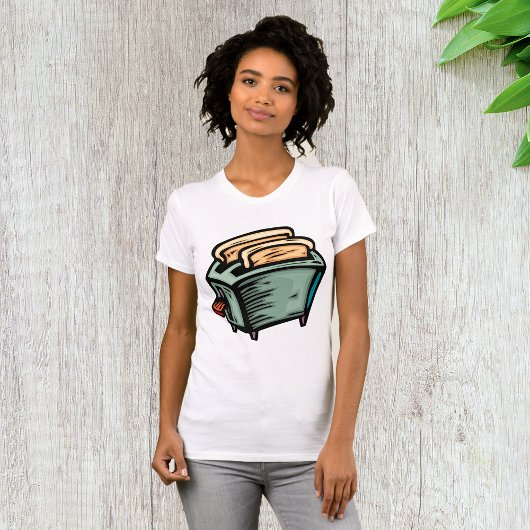 Green Toaster Womens T - Shirt