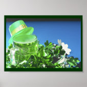 Green Top Hat & Green Beer - Poster (Vorne)